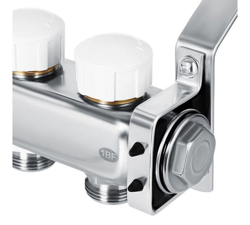 Комплект коллекторов Hoobs из нержавеющей стали с расходомерами 1 x 3/4 4 выхода HB-INCRK-804504