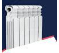 Радиатор биметаллический Kromwell BM 350 12 секций боковое подключение RAL 9016 German.Bm.Fly.350/12