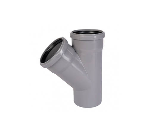 Тройник канализационный Ostendorf HTEA 90/50 мм 45° 114220