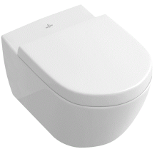 Унитаз подвесной Villeroy & Boch Subway 2.0 370x560 мм DirectFlush альпийский белый 5614R001