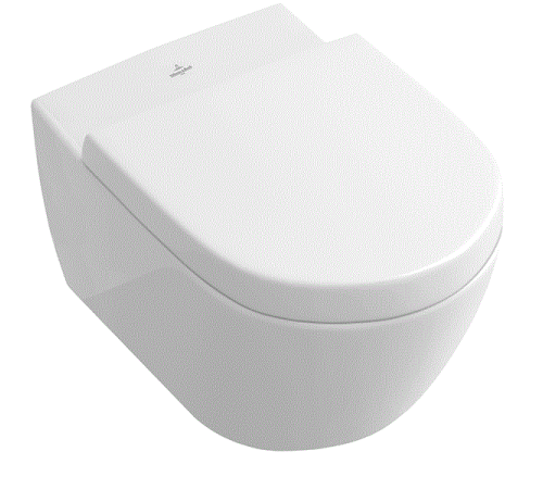 Унитаз подвесной Villeroy & Boch Subway 2.0 370x560 мм DirectFlush альпийский белый 5614R001