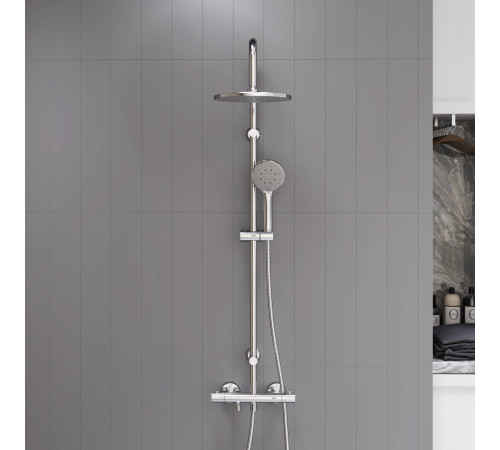 Душевая система DORFF Futura с термостатом для ванны и душа D0710500