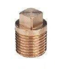 Заглушка Viega 1 НР бронза 266622