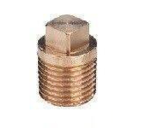 Заглушка Viega 1 НР бронза 266622