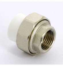 Муфта разборная Pro Aqua полипропиленовая ВР 20 мм x 1/2 PA20008