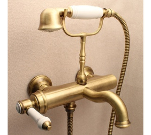 Смеситель для ванны Alpi London на 4 отверстия цвет бронза LO41800BR