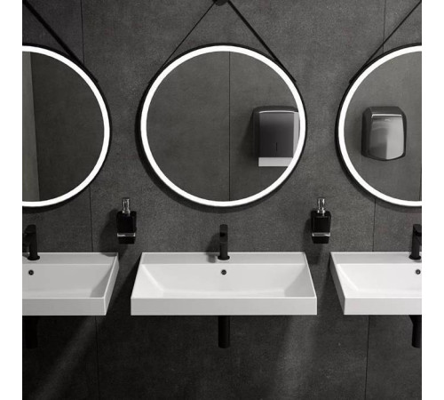 Раковина подвесная Kerama Marazzi Cubo 70.5х48.5 см белый глянцевый CU.wb.70