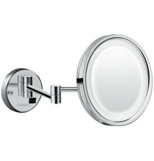 Зеркало косметическое Hansgrohe Logis Universal 3x с подсветкой 73560000