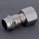 Муфта переходная пресс-В Viega Sanpress Inox нержавеющая сталь 15x1/2 436575