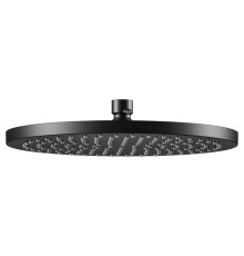 Верхний душ KEUCO Universal 250 мм круглый чёрный матовый 59886 370201