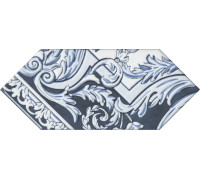 Декор Kerama Marazzi Алмаш синий глянцевый 14х34 см HGD\A515\35000