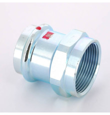 Муфта переходная пресс-В Viega Prestabo 42х1 1/2 оцинкованная сталь 642211