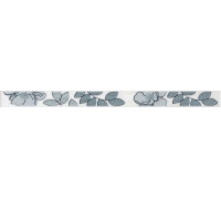 Бордюр Kerama Marazzi Ньюпорт Цветы зеленый 40х3.1 см STG/B235/15016