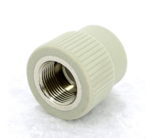 Муфта полипропиленовая FV-Plast с внутренней резьбой 25x3/4 217025