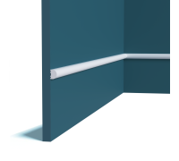 Молдинг Perfect Plus P220 из ударопрочного полимера 25х12х2000 мм P220