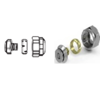 Фитинг коллекторный Royal Thermo Евроконус 16x2.0 мм 3/4 дюйма НС-1018460