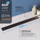 Душевой лоток RGW Drain Leo-31 400 мм черный 60213140-04