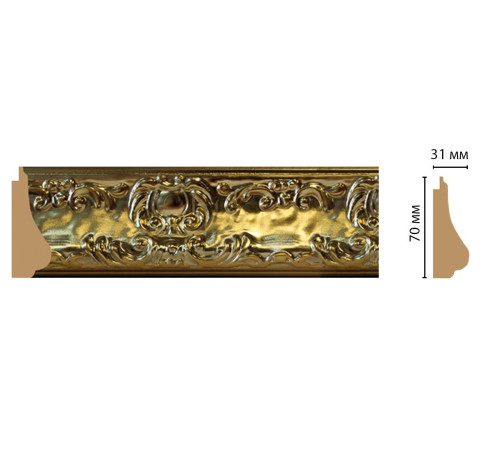 Багет DECOMASTER 566-1608 70x31x2900 мм 566-1608