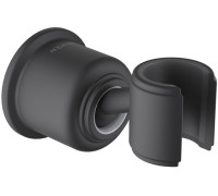 Держатель ручного душа Aquanet Классик матовый черный AQ2407MB