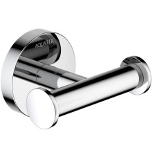 Крючок двойной Aquanet Оберон хром AQ4202CR