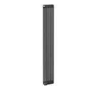 Радиатор трубчатый Rifar TUBOG 3180 6 секций нижнее подключение Титан TUB 3180-06-DV1-TI