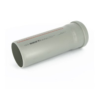 Труба канализационная Sinikon HT 40x500 мм с раструбом 508119