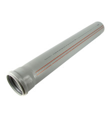 Труба Ostendorf HTEM 110х1000 мм внутренняя канализация PP 115020