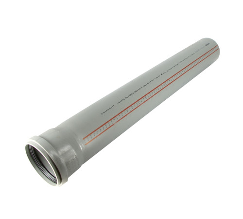 Труба Ostendorf HTEM 110х1000 мм внутренняя канализация PP 115020