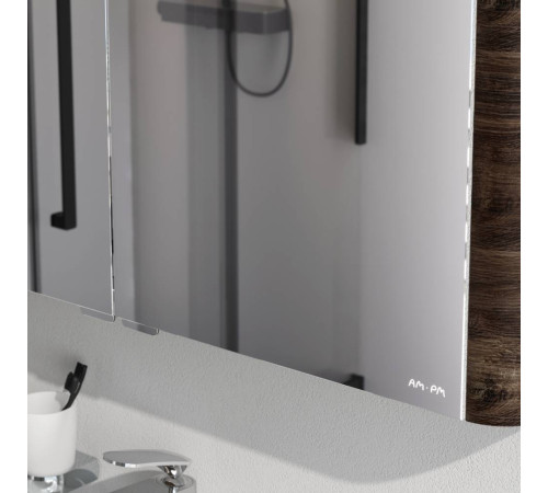 Зеркальный шкаф с подсветкой AM.PM Inspire V2.0 100 см орех M30MCX1001NF