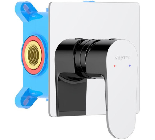 Смеситель для душа Aquanet Oberon скрытого монтажа 1 режим AQ1266CR