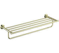 Полка для полотенец Aquanet Классик полированное золото AQ4515PG