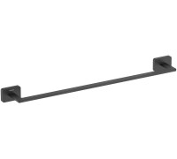 Полотенцедержатель Aquatek Libra 450 мм матовый черный AQ4320MB