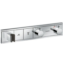 Термостат hansgrohe RainSelect скрытого монтажа для 2 потребителей с держателем хром 15355000