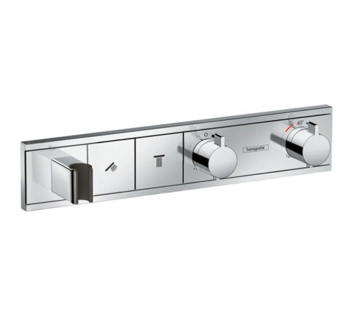 Термостат hansgrohe RainSelect скрытого монтажа для 2 потребителей с держателем хром 15355000