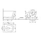 Унитаз подвесной TOTO RG безободковый с сиденьем Washlet RG Lite 38х58х33.5 см CW553EY/TCF34170GEU
