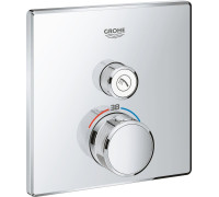 Термостат для душа GROHE Grohtherm SmartControl внешняя часть на 1 выход хром 29123000