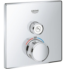 Термостат для душа GROHE Grohtherm SmartControl внешняя часть на 1 выход хром 29123000