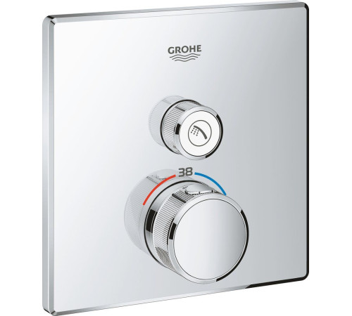 Термостат для душа GROHE Grohtherm SmartControl внешняя часть на 1 выход хром 29123000