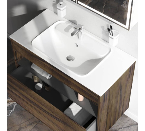 База под раковину AM.PM Func 100 см с нишей и 1 ящиком дуб крафт M8FFUX1001OF