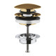Донный клапан VitrA Origin матовый золотой 65807GN0