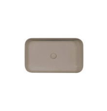 Раковина накладная Kerasan Tribeca 70х43 см без отверстия Nocciola 460281