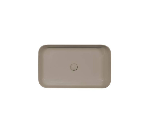 Раковина накладная Kerasan Tribeca 70х43 см без отверстия Nocciola 460281