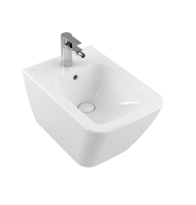 Биде подвесное Villeroy & Boch Finion 375x560x315 мм CeramicPlus Альпийский белый 446500R1