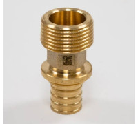 Переходник с наружной резьбой REHAU RAUTITAN MX 32-R 3/4 латунь DZR 11093201001