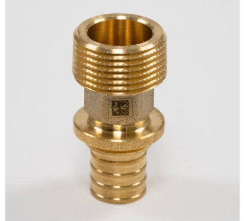 Переходник с наружной резьбой REHAU RAUTITAN MX 32-R 3/4 латунь DZR 11093201001