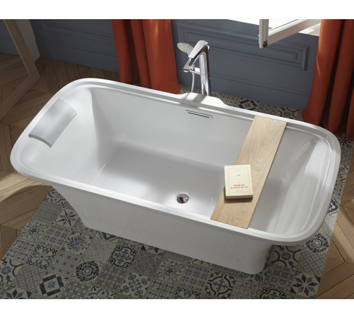 Ванна отдельностоящая Jacob Delafon Elite 180x85 см со сливом и ножками E6D034-00