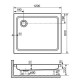 Душевой поддон RGW Style 800x1200 мм 16180282-11