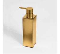 Дозатор для мыла настольный Colombo Design MiniQ 150 мл золото матовое B9344.OM