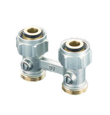 Узел нижнего подключения прямой Oventrop Multiflex F ZB 3/4x3/4 1015813