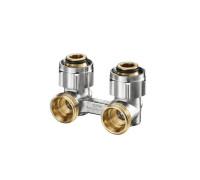 Узел нижнего подключения угловой Oventrop Multiflex F ZB 3/4x3/4 1015814